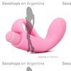 Vibrador satinado curvo prostatico y punto G